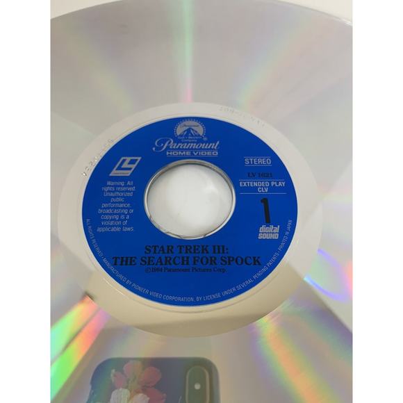 Vintage Stereo‎ Laser Video Disc Star Trek III The Search For Spock - Picture 4 of 7